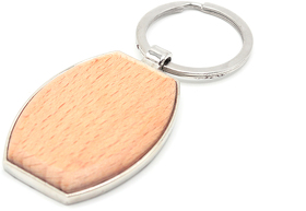 Брелок Woody E(эллипс), натуральный (R12024X.19)