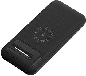 Внешний аккумулятор Odyssey, 10000 mAh с беспроводной зарядкой, черный (R2045.02)
