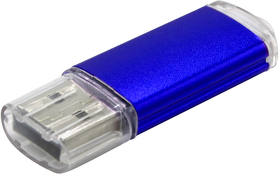 Флешка Comf 16 Гб, металлическая, синяя (R3011.03)
