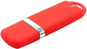 Флешка Shape с покрытием Софт Тач, 16 Гб, красная (R3010.05)
