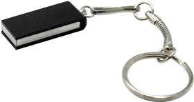 Флешка Slim 16 Гб, металл, черная (R3006.02)