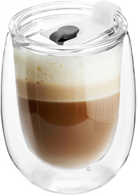 Стакан стеклянный Mango To Go, белый (R56001.01.01)