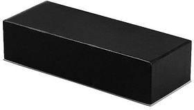 Футляр для одной или двух ручек Pencase Emotion Duo, бумажный, черный с серебристым элементом (R615114.03)