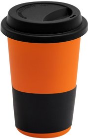 Кружка Magic To Go, оранжевый/чёрный (R6134.07.02)