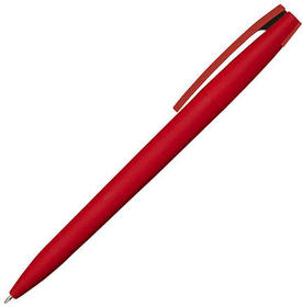 Ручка шариковая Zorro, пластиковая, софт тач, красная/красная (R18560.05-1805-05-1805)