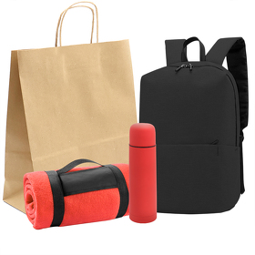 Подарочный набор FOR PICNIC, красный (R54097.05)