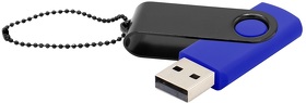 Флешка Designer To Go 2.0 USB 16Gb, синий/черный (R3033R.03.02)
