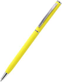 Ручка металлическая Tinny Soft софт-тач, желтая (R1011.06)