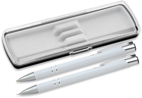 Набор ручек Legend Solution в футляре Pencase Smart, белый (R615446.01)