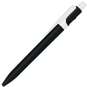 Ручка шариковая пластиковая Ravena Color, черная/белая (R1536.01)