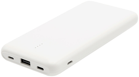 Внешний аккумулятор Saming, 10000 mAh, белый (R2019.01)