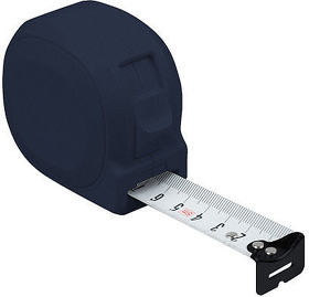 Рулетка Tools Carpenter, 3метра пластиковая, с ремешком, темно-синяя (R650101.09)