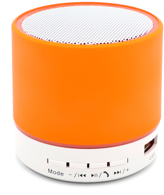 Беспроводная Bluetooth колонка Attilan (BLTS01), оранжевая (R11001.077)