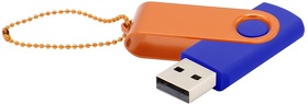 Флешка Designer To Go 2.0 USB 16Gb, синий/оранжевый (R3033R.03.07)