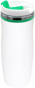 Термокружка Latte, бело-зеленый (R5003.04)