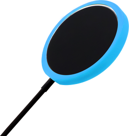 Беспроводное магнитное зарядное устройство Fomax 15W To Go, черный/голубой (R7037.02.08)