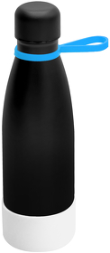 Термобутылка герметичная вакуумная Olivia To Go, чёрный/голубой/белый (R5050.02.08.01)