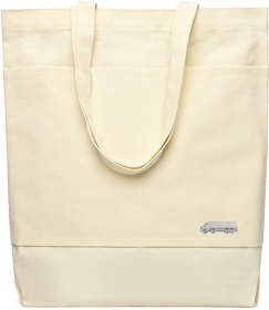 Сумка для покупок JETTA 325 г/м&sup2; с шильдом - фура, натуральный (R25012.00.01)
