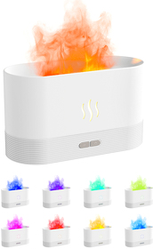 Светодиодный USB увлажнитель-ароматизатор Flame RGB, белый (R21018.01)
