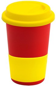 Кружка Magic To Go, красный/жёлтый (R6134.05.06)