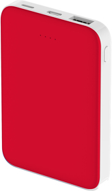 Внешний аккумулятор Fluffy, 5000 Mah, красный (R2041.05)