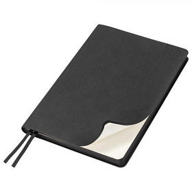 Ежедневник Flexy Soft Touch Latte А5, черный, недатированный, в гибкой обложке (R15891.1.03 new)