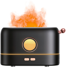 Светодиодный USB увлажнитель Milfire, черный (R21019.02)