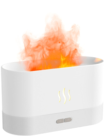 Светодиодный USB увлажнитель-ароматизатор Flame, белый (R21014.01)