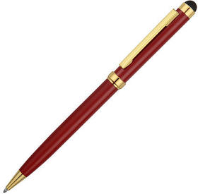 Ручка шариковая со стилусом Gold Soi, металлическая, красная/золотистая (R410910.05)