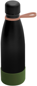 Термобутылка герметичная вакуумная Olivia To Go, чёрный/мокко/хаки (R5050.02.35.36)