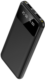 Внешний аккумулятор Dorado 10 000 mAh с фонариком, черный (R2037.02)