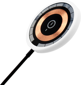 Беспроводное магнитное зарядное устройство Aphia 15W To Go, черный/белый (R7035.02.01)