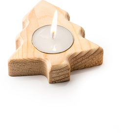 Деревянная свеча MAKA, бежевый (RVL1312S1512)