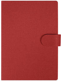 Блокнот А5 Tasmania, в твердой обложке со стикерами в линейку, красный (R1526.05)