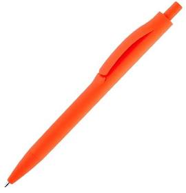 Ручка шариковая IGLA SOFT, пластиковая, софт-тач, оранжевая (R1030.07)