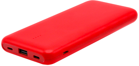 Внешний аккумулятор Saming, 10000 mAh, красный (R2019.05)