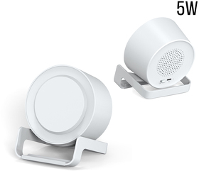 Беспроводная Bluetooth колонка U-Tone c функцией беспроводной зарядки, белый (R11020.01)