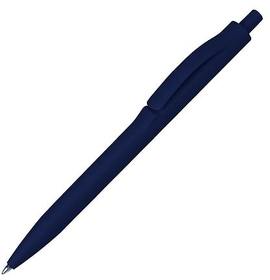 Ручка шариковая IGLA SOFT, пластиковая, софт-тач, темно-синяя (R1030.09-655)