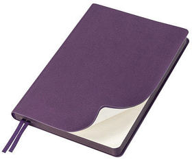 Ежедневник Flexy Soft Touch Latte А5, фиолетовый, недатированный, в гибкой обложке (R15891.1.15 new)