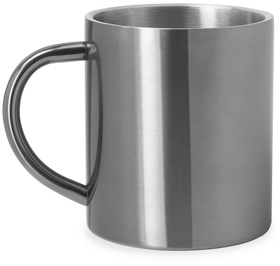 Металлическая кружка KIWAN с двойными стенками, Серебро (RMD4083S1251)