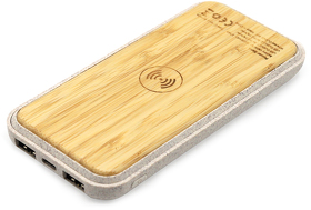 Внешний аккумулятор Tambuko с беспроводной зарядкой, 10000 mAh, белый (R2028.01)