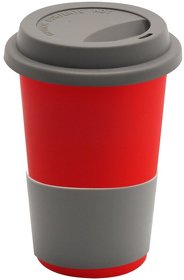 Кружка Magic To Go, красный/серый (R6134.05.10)