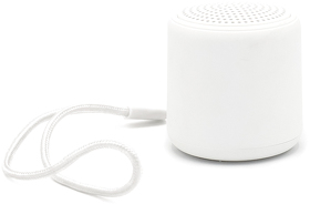Беспроводная Bluetooth колонка Music TWS софт-тач, белый (R11018.01)