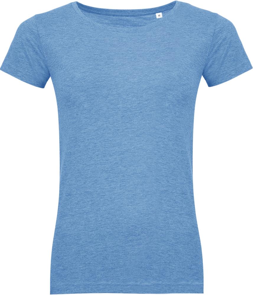 Артикул: P01181236 — Футболка женская Mixed Women голубой меланж