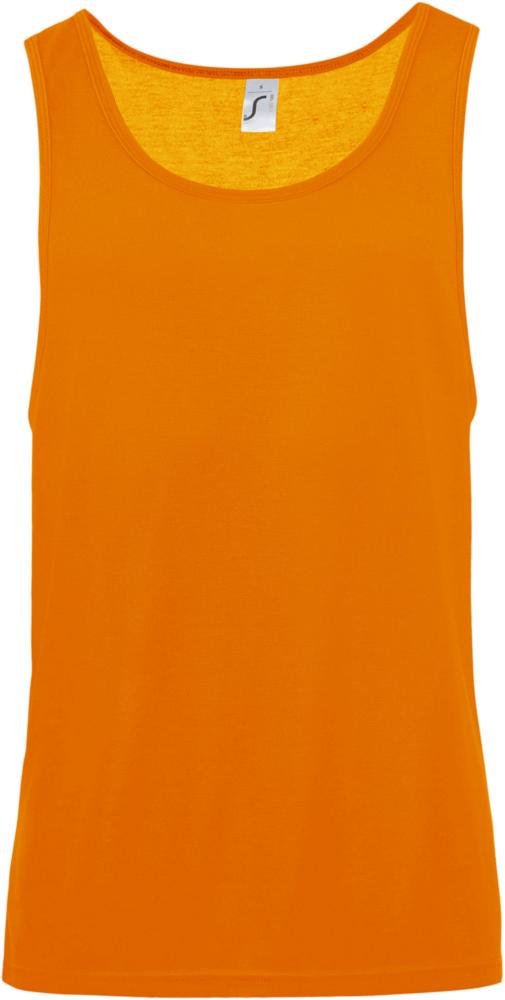 Артикул: P01223404 — Майка унисекс Jamaica 120, оранжевый неон