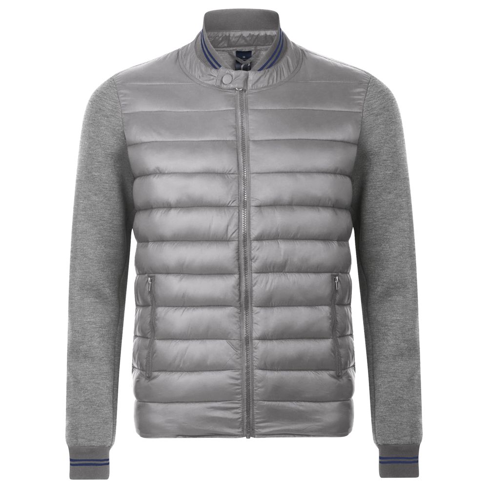 Артикул: P01644501 — Куртка унисекс Volcano, серый меланж с серым