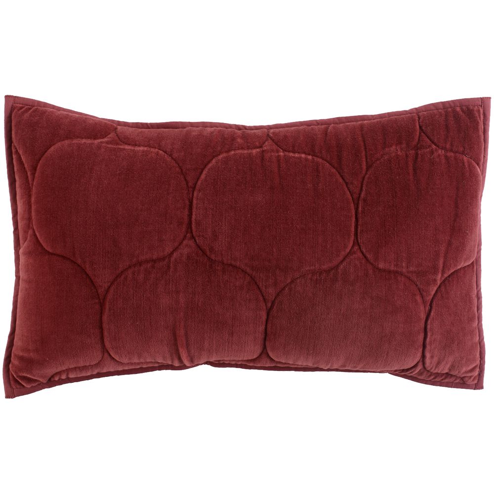Артикул: P10667.50 — Чехол на подушку «Хвойное утро», прямоугольный, бордовый