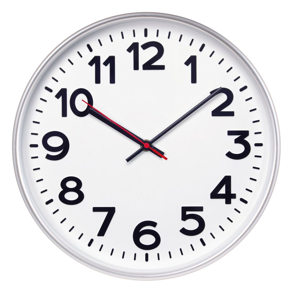 Артикул: P10732.15 — Часы настенные ChronoTop, серебристые