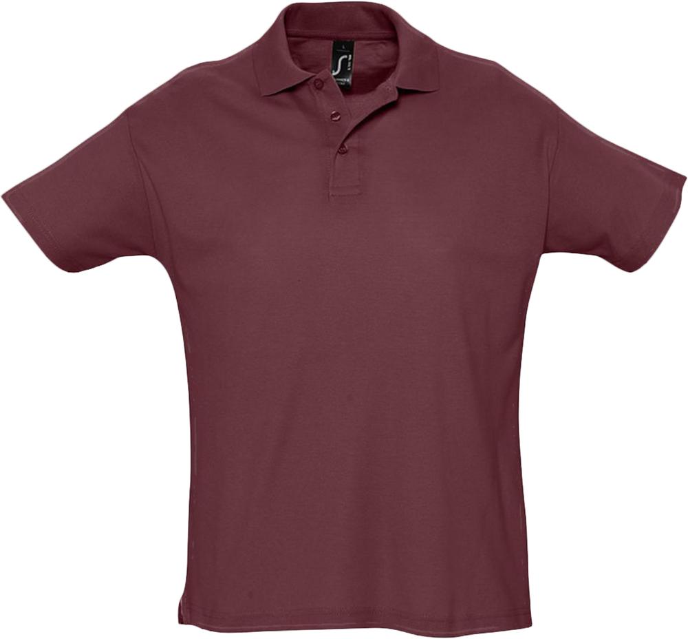 Артикул: P1379.55 — Рубашка поло мужская Summer 170, бордовая