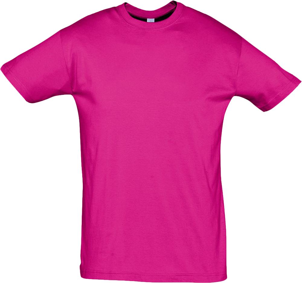 Артикул: P1376.57 — Футболка унисекс Regent 150, ярко-розовая (фуксия)